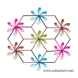 Flower-Kolam10