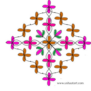 Flower-Kolam5