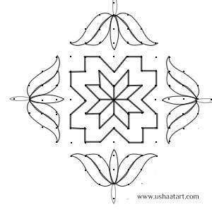 Flower-Kolam6