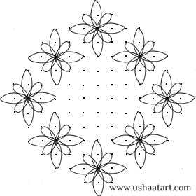 Flower-Kolam8