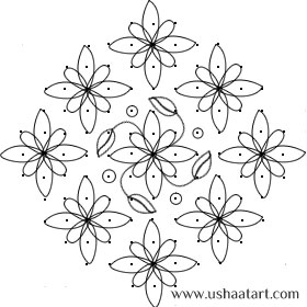 Flower-Kolam8