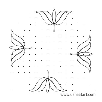 flower-Kolam7