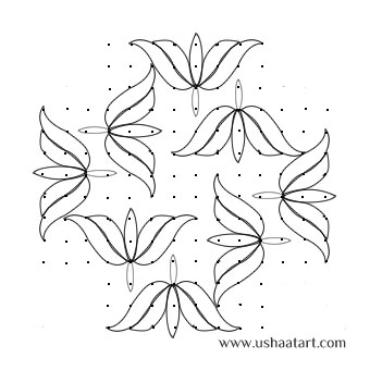 flower-Kolam7