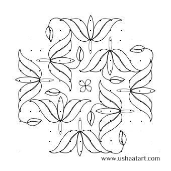 flower-Kolam7