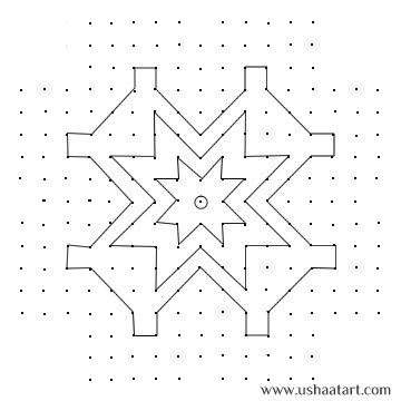 Simple Kolam
