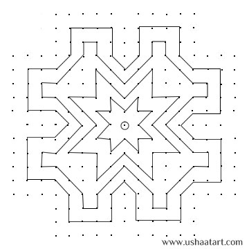 Simple Kolam