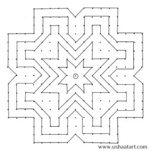 Simple Kolam