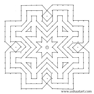 Simple Kolam