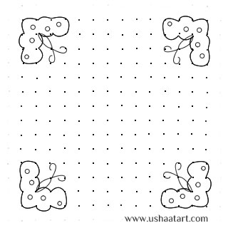 Birds Kolam 6