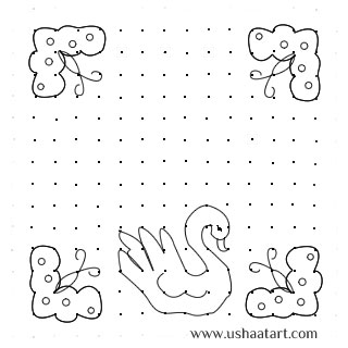 Birds Kolam 6