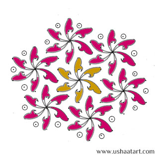 Flower Kolam