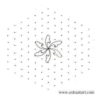 Flower Kolam