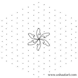 Flower Kolam