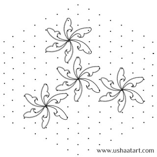 Flower-Kolam16e