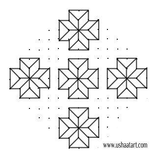 Flower Kolam