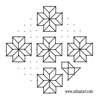 Flower Kolam