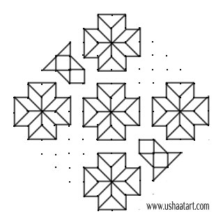 Flower Kolam