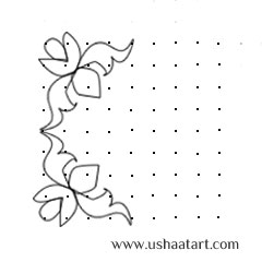 Flower Kolam 19