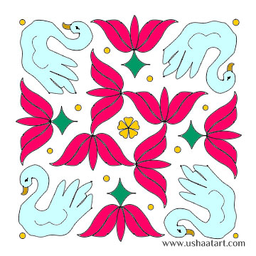 Flower Kolam 27