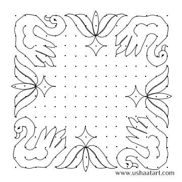 Flower Kolam 27
