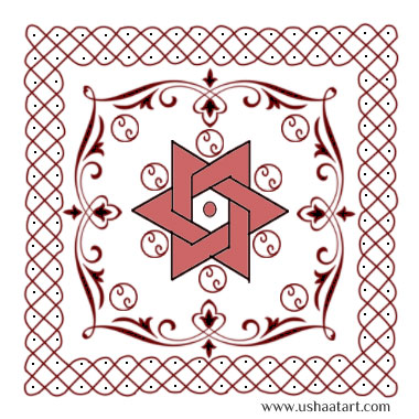Rangoli Kolam 4