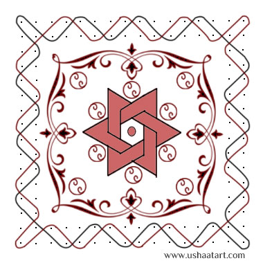 Rangoli Kolam 4