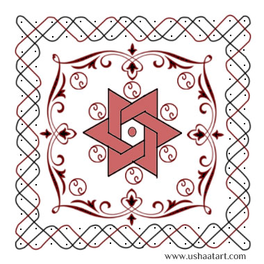Rangoli Kolam 4