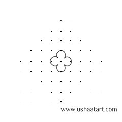 Flower Kolam 29