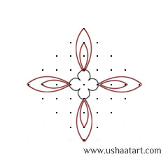 Flower Kolam 29
