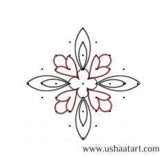 Flower Kolam 29