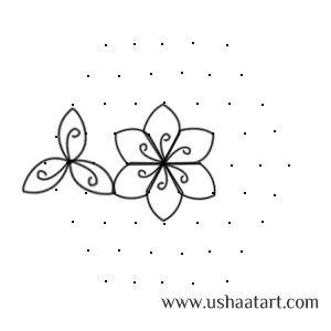 Flower Kolam 30