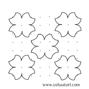 Flower Kolam 32
