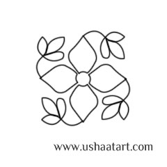 Flower Kolam 38