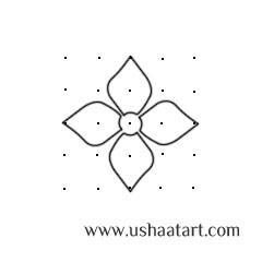 Flower Kolam 38