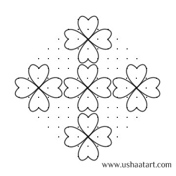 Flower Kolam 42