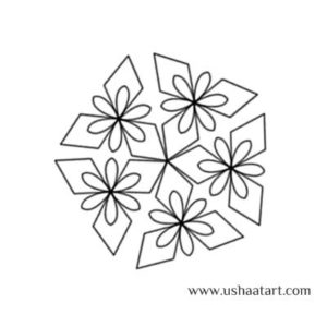 Flower Kolam 44