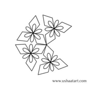 Flower Kolam 44