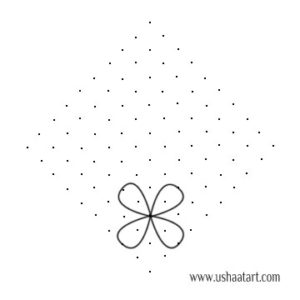 Flower Kolam 49
