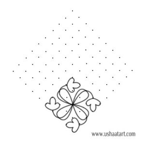 Flower Kolam 49