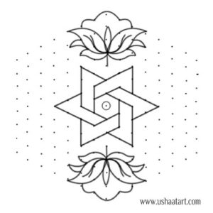 Flower Kolam47