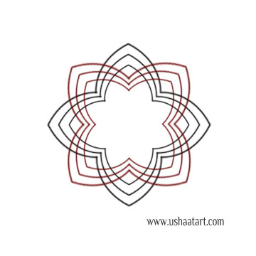 Gayathri Padham Kolam