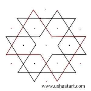 Star Kolam 8