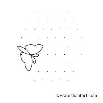 Butterfly Kolam 5