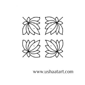 Flower Kolam 51