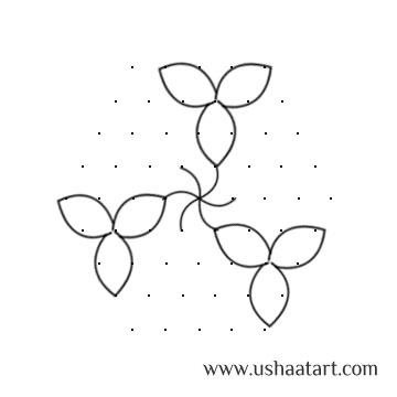 Flower Kolam 53