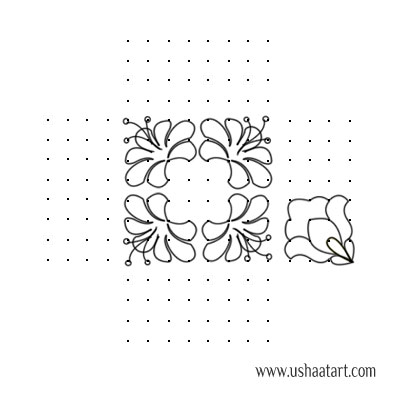 Flower Kolam 59