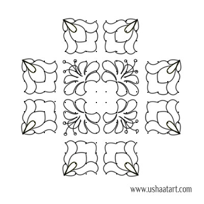Flower Kolam 59