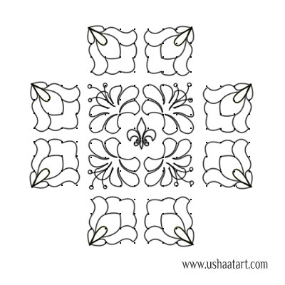 Flower Kolam 59