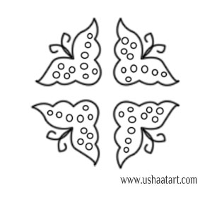 Butterfly Kolam 11