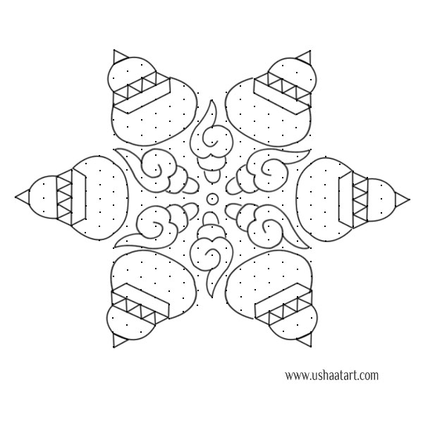 Star Kolam 11